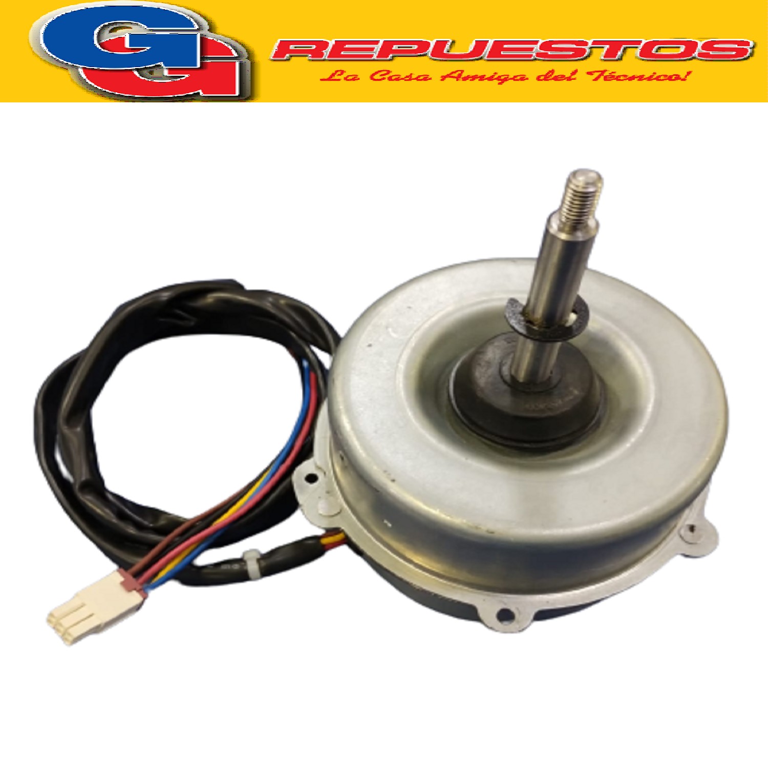 MOTOR FORZADOR PARA AIRE ACONDICIONADO YKT75-6-200L 220-240  V 50Hz 75W 0.65A PF: 0.88 LRA 1.1A 6 P B CL GIRO ANTIHORARIO