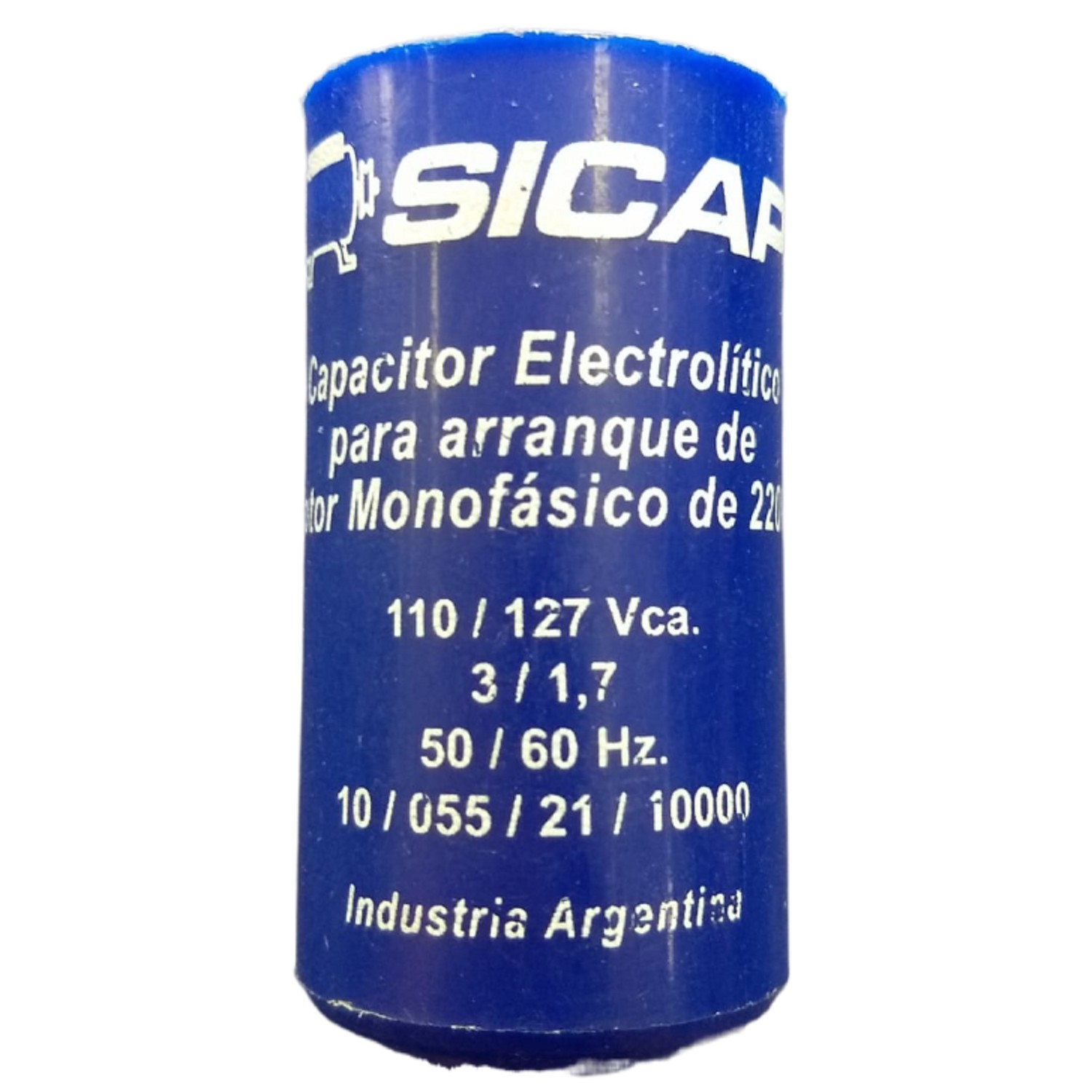 CAPACITOR ARRANQUE SICAP 50-60 110 VCA