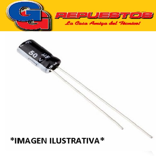 CAPACITOR ELECTROLITICO 1.5uFX50V PATA LARGA