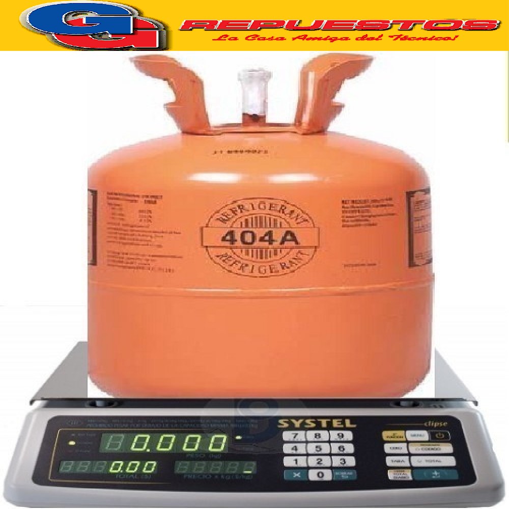 GAS R404 X KG FRACCIONADO