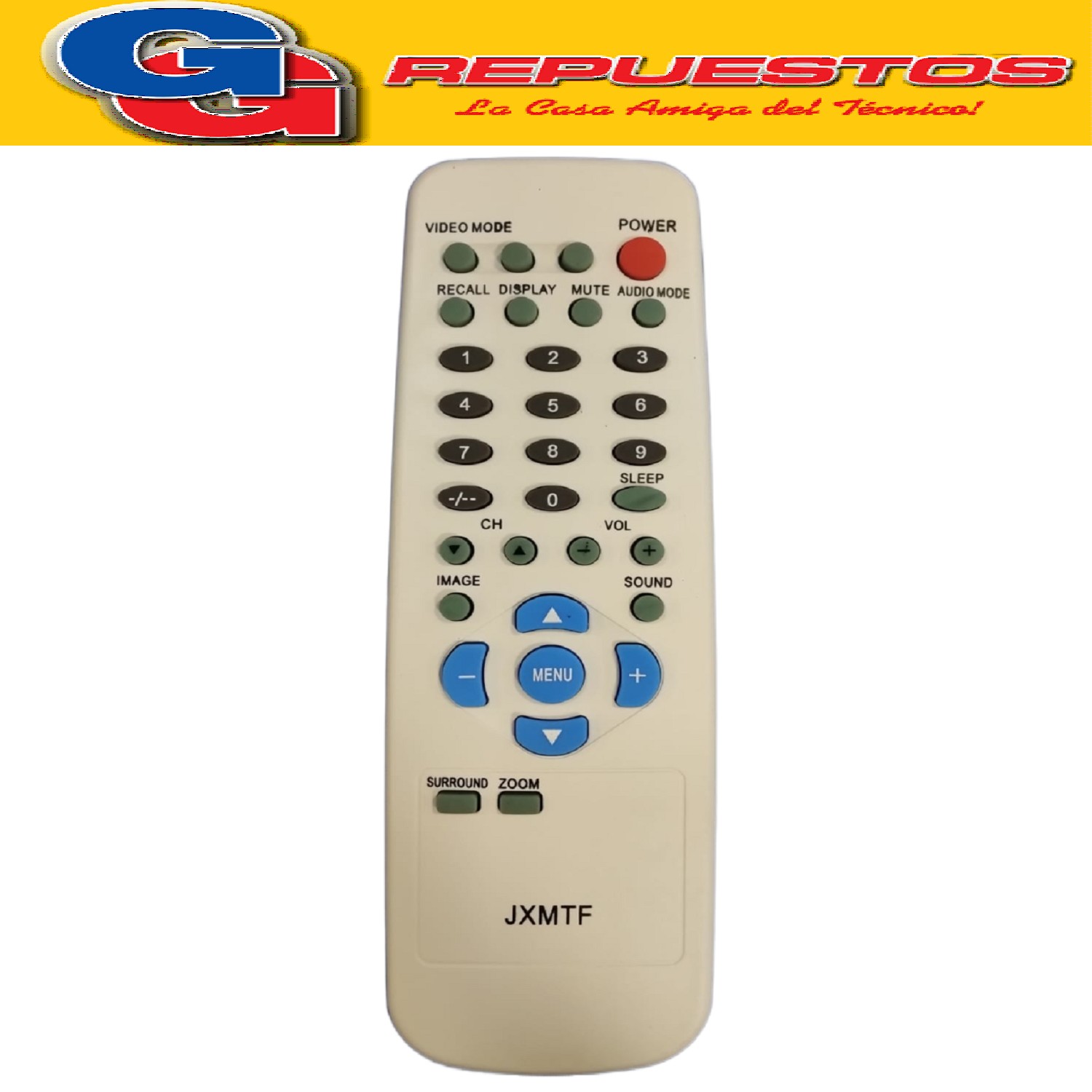 CONTROL REMOTO TV SANYO GRANDE JXMTF