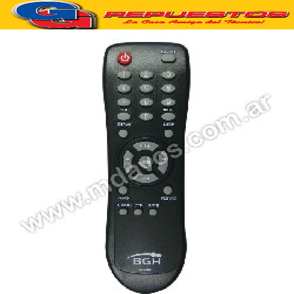 CONTROL REMOTO TV BGH RS3000F 3134
