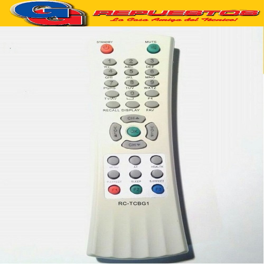 CONTROL REMOTO TV BGH-TCL R6566- 3566