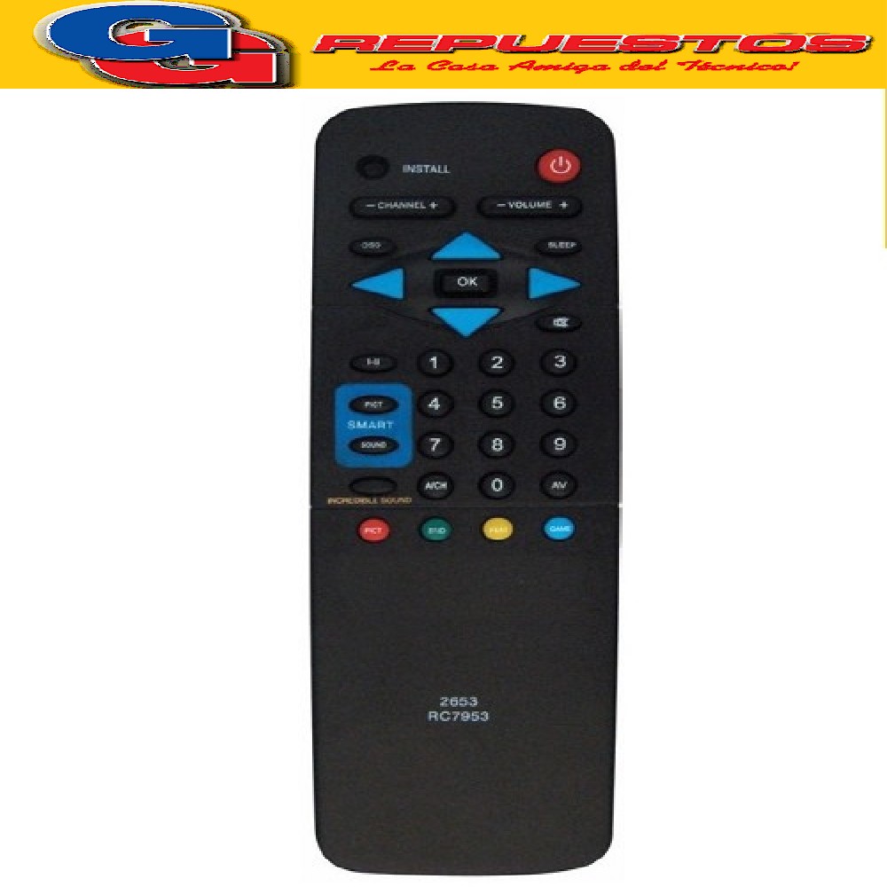 CONTROL REMOTO TV PHILIPS RC7953 (2653)