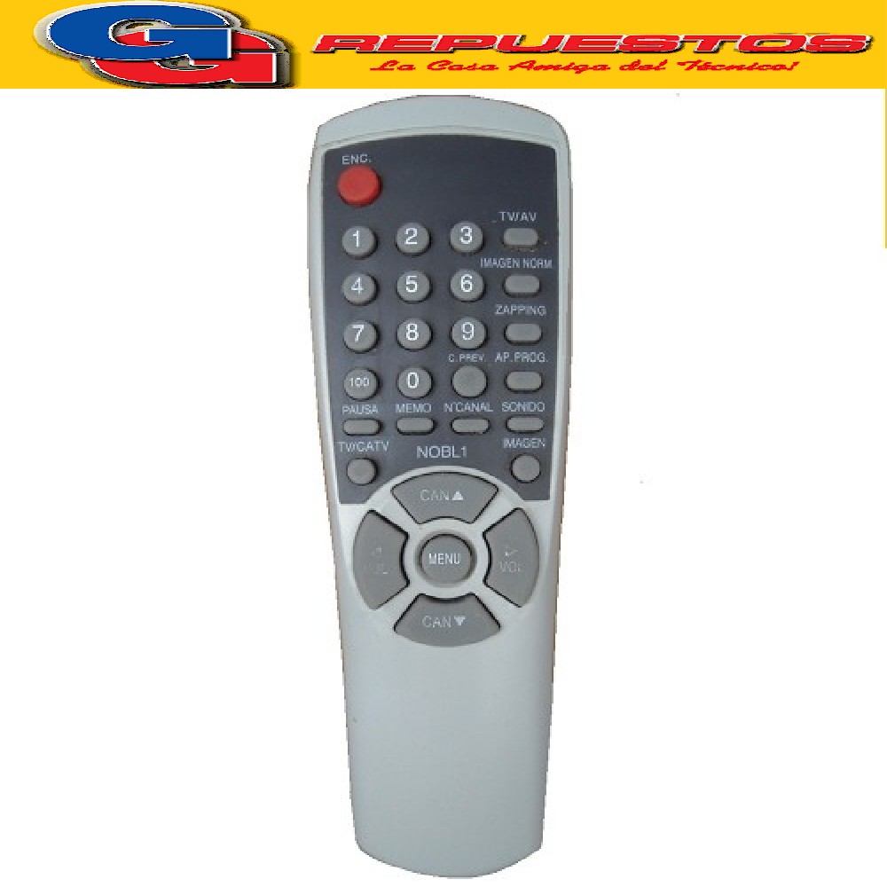 CONTROL REMOTO TV NOBLEX NOBL1 2645