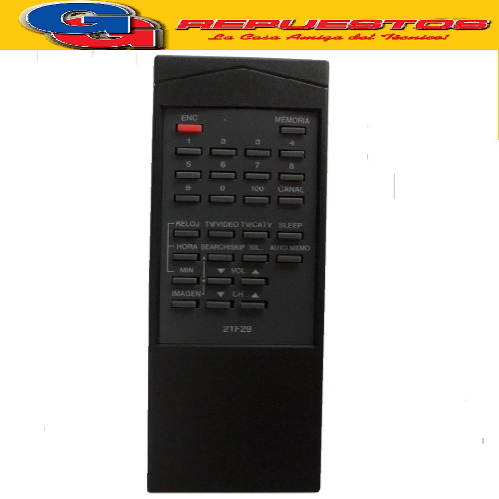 CONTROL REMOTO TV PHILCO 21F29 (2625) RM20 =2644