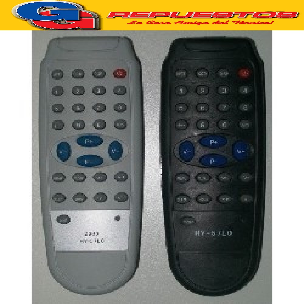CONTROL REMOTO TV PLACA CHINA- CHASIS- HY55LO (2980) HY57LO