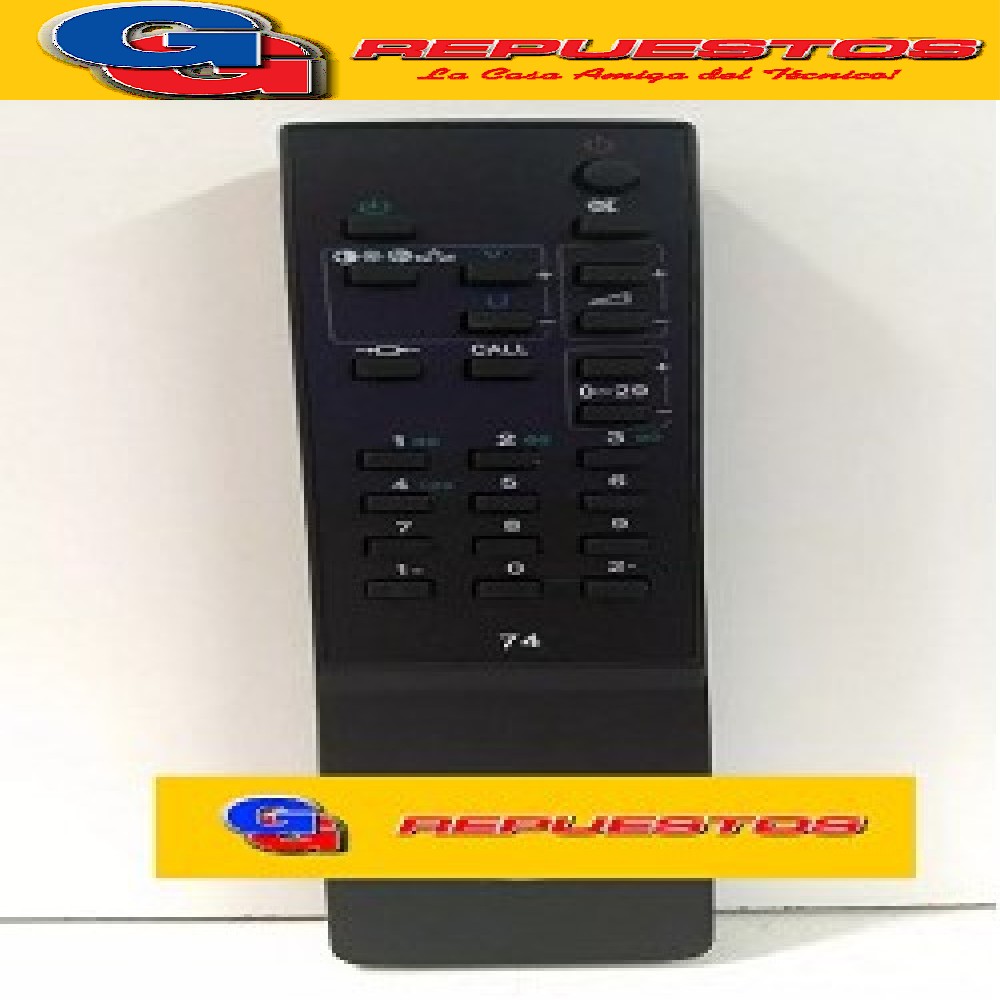 CONTROL REMOTO TV TOSHIBA T9737 (2441) 39CH