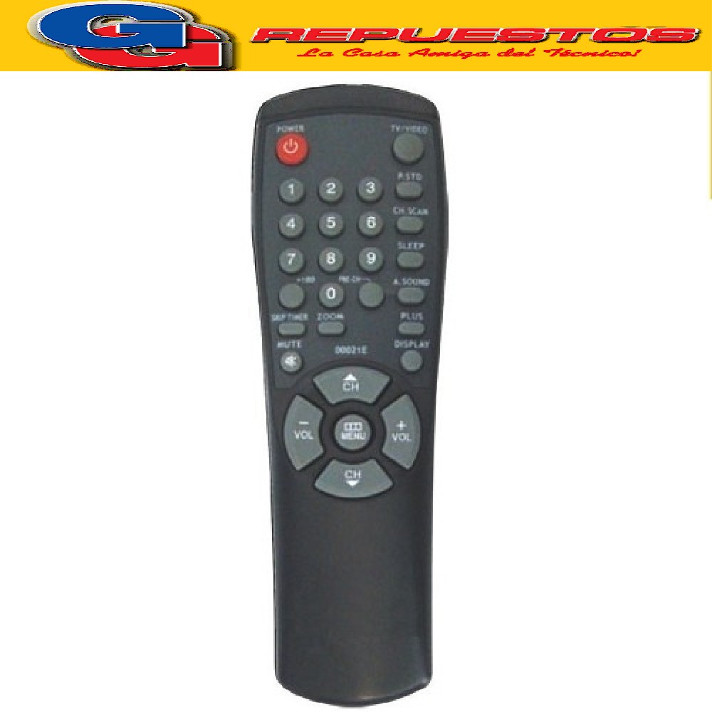 CONTROL REMOTO TV COMPATIBLE CON SAMSUNG-GRAL. ELECTRIC 00
 021E=2792 =2687