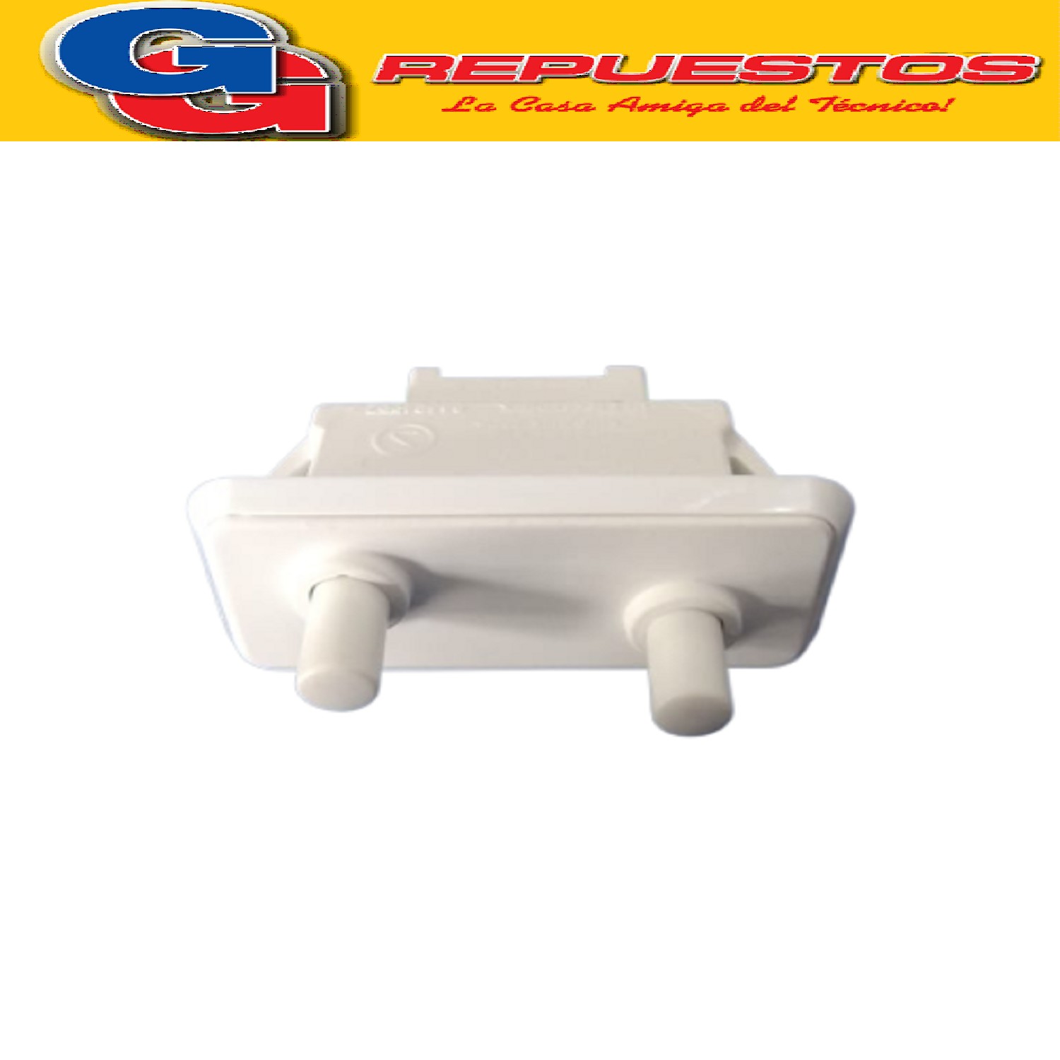 INTERRUPTOR DE PUERTA HELADERA ELECTROLUX DFF37-DFF40-DFF44  (INTERRUPTOR DOBLE DE PUERTA HELADERAS NO FROST TODAS ORIGINAL) Cod.Origen: 5205947 (ELECTROLUX) 64484557_INTERRUPTOR DOBLE DE PUERTA NO FROST 64484417 (ELECTROLUX) INTERRUPTOR DOBLE DE PUERTA N DC40 /Cancelado Produttore: Electrolux (41011867) EMICOL DFW 48