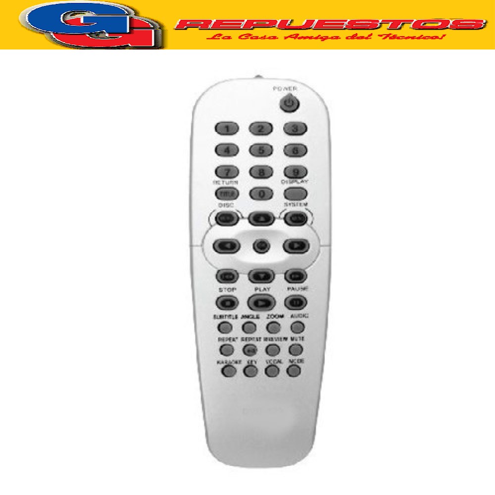 CONTROL REMOTO DVD PHILIPS D825 (2567)