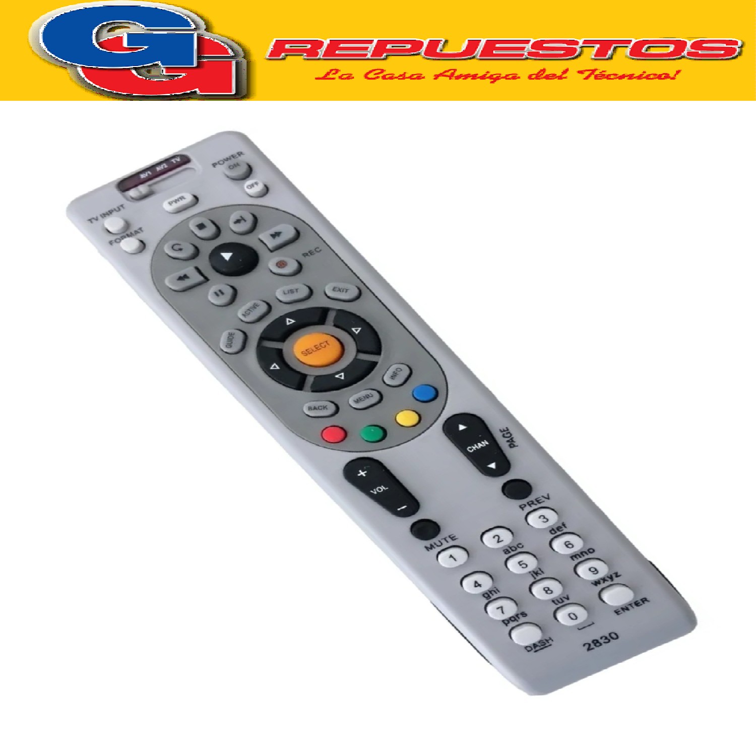 CONTROL REMOTO DIRECT TV 109URC/RC66L (2830)