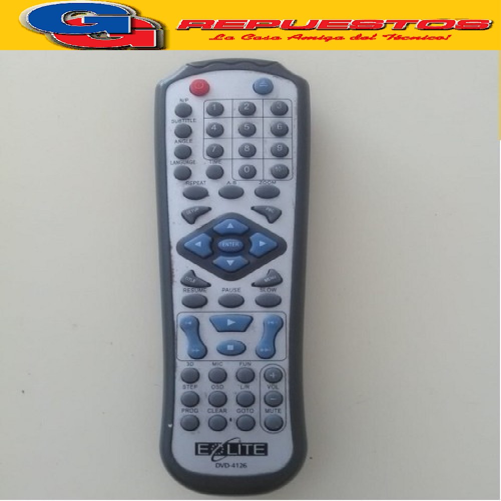 CONTROL REMOTO DVD EOLITE D808 (2802)