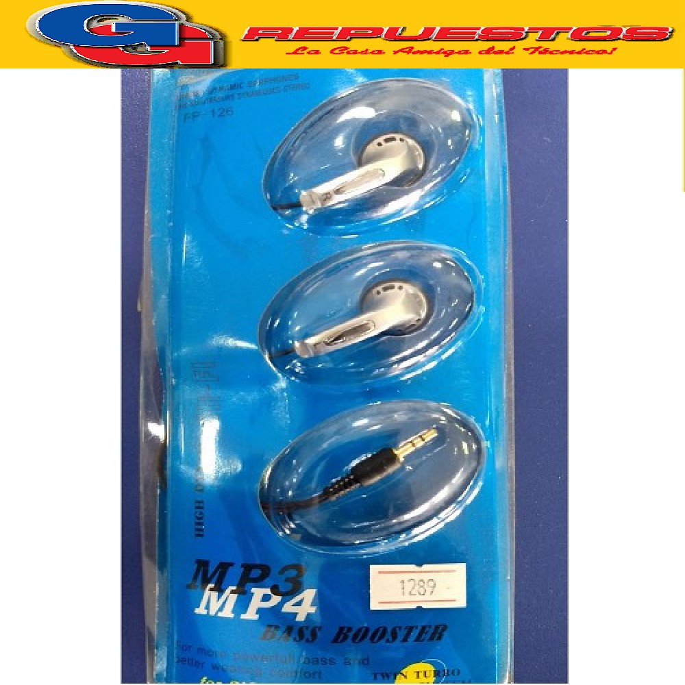 AURICULAR ESTEREO 2.5MM MP3/MP4/