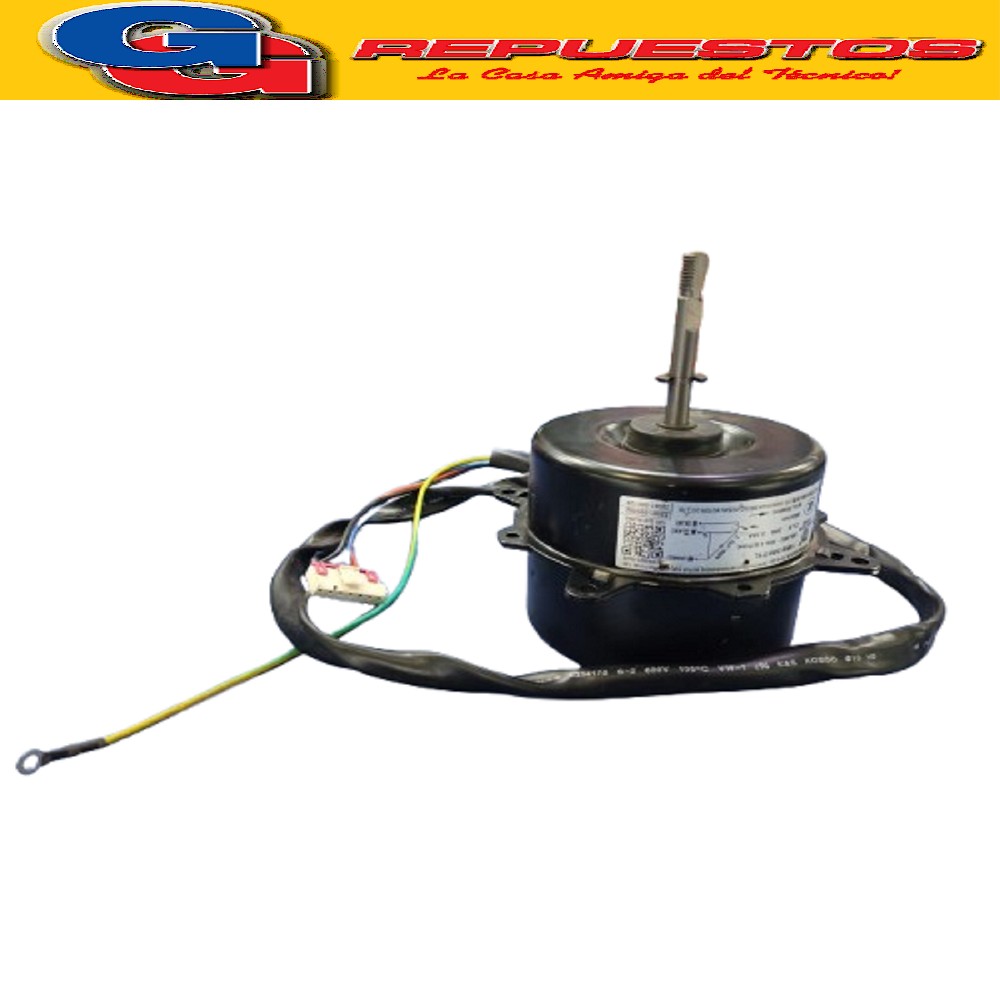 FORZADOR MOTOR CONDENSADOR AIRE ACONDICIONADO SPLIT4 Y5S613B 817L 208-240V 50HZ 6P CL:B 25W 0.35A 860RPM SENTIDO DE GIRO ANTIHORARIO 