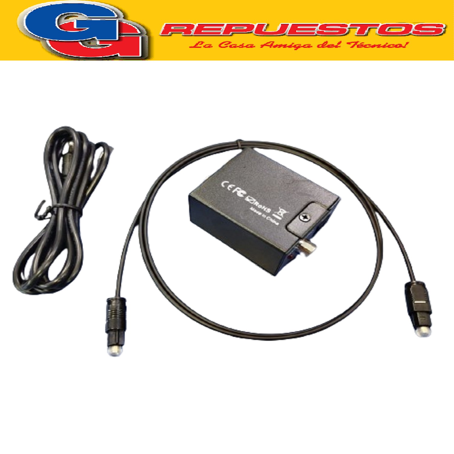 ADAPTADOR DE AUDIO OPTICO