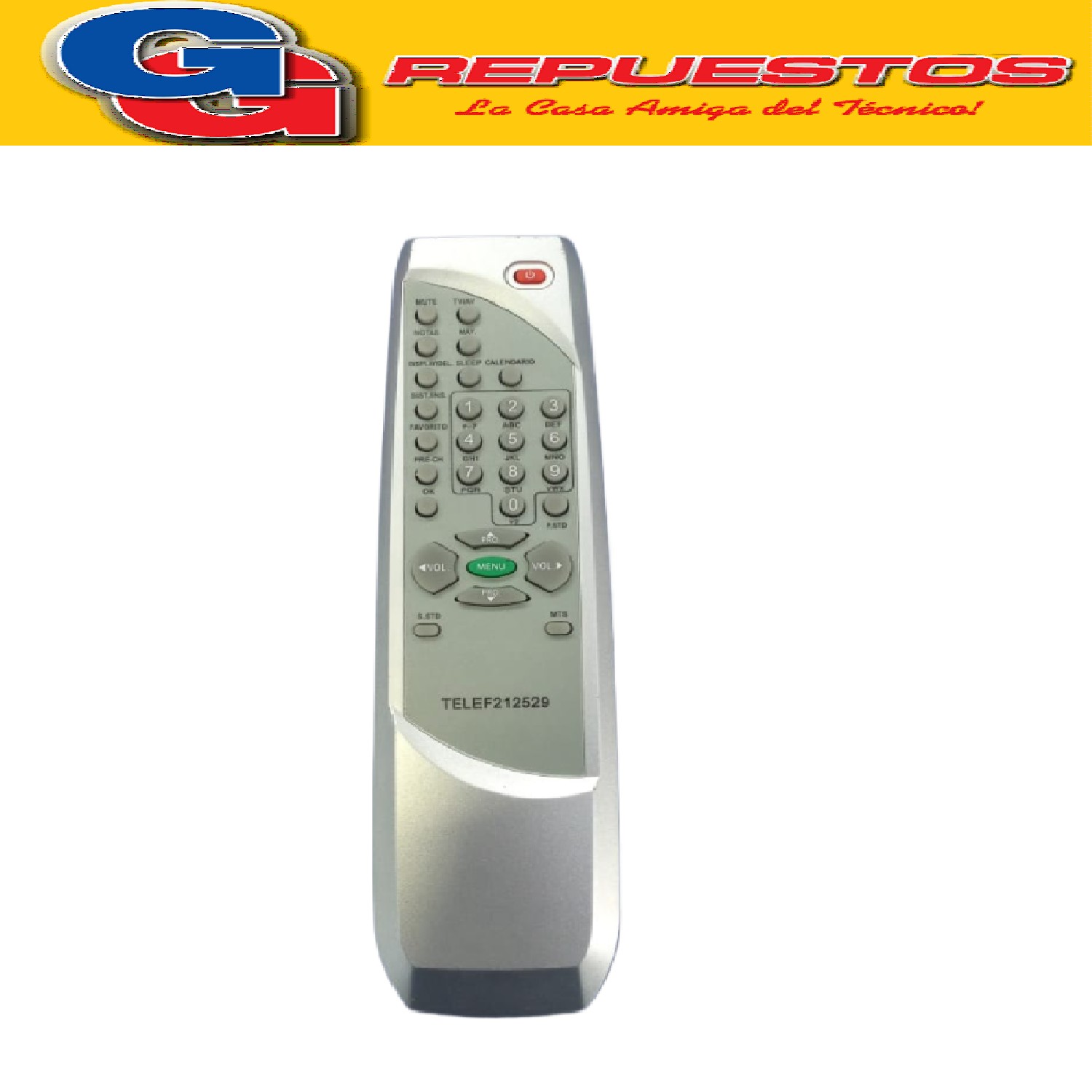 CONTROL REMOTO TV NOBLEX TELEFUNKEN TCL (2787) TELE21