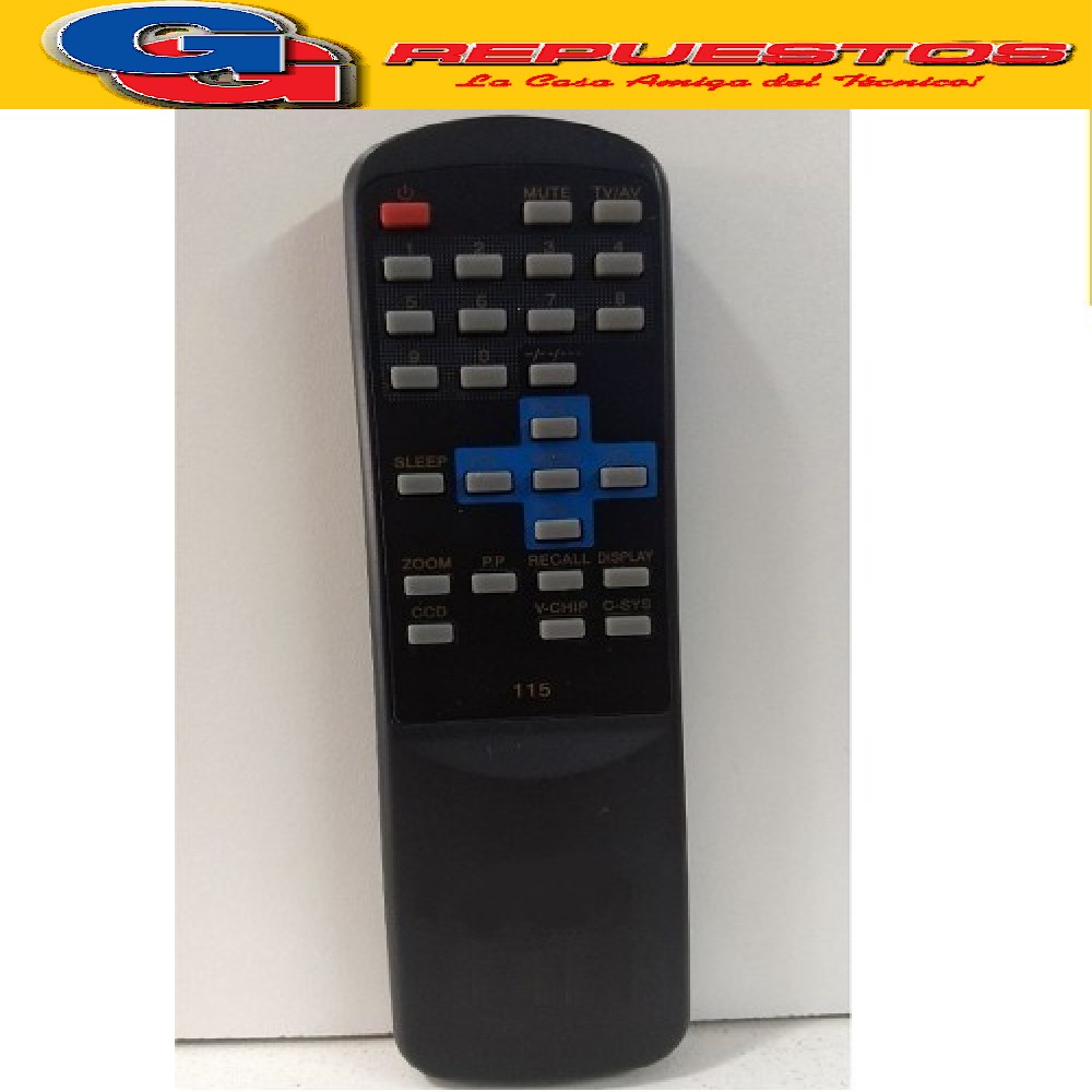 CONTROL REMOTO TV DURABRAND (3149)