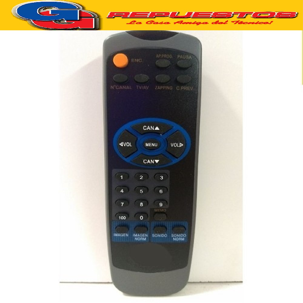 CONTROL REMOTO PARA NOBLEX TC613G 2778