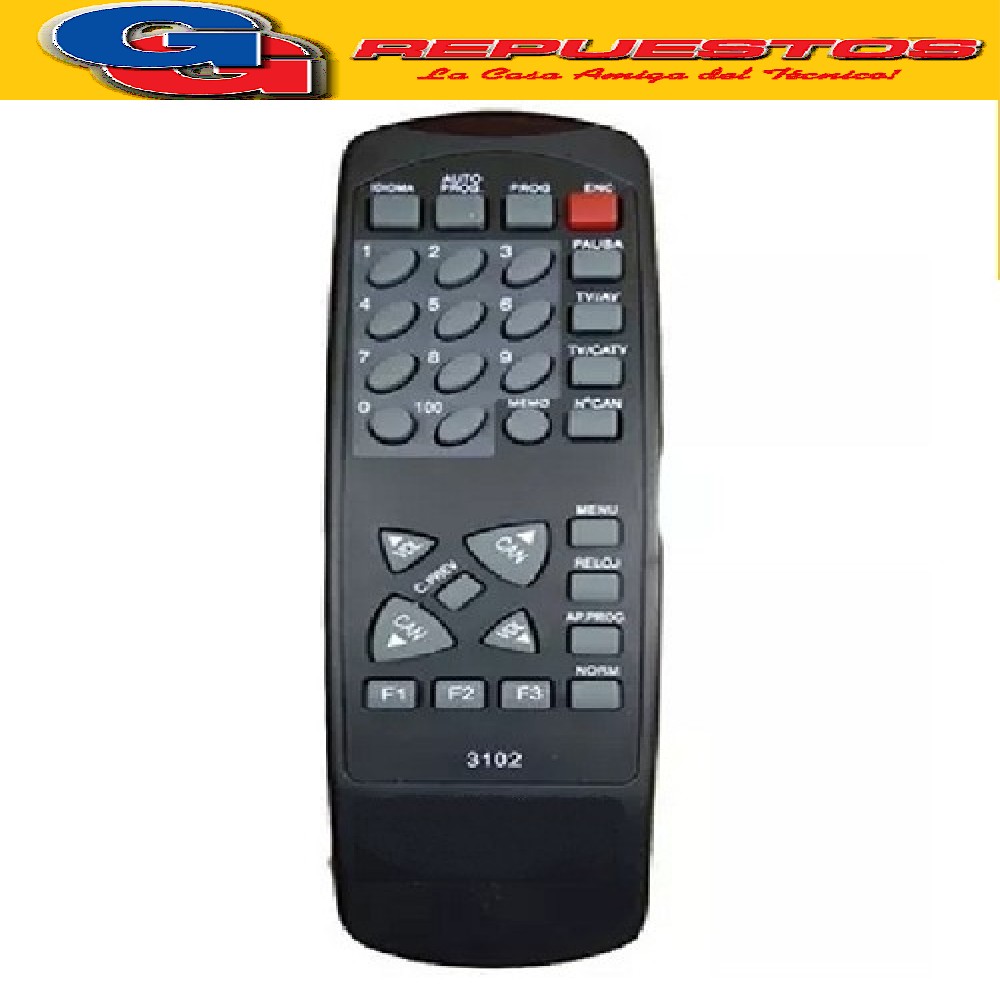 CONTROL REMOTO TV NOBLEX TC613 (3520)