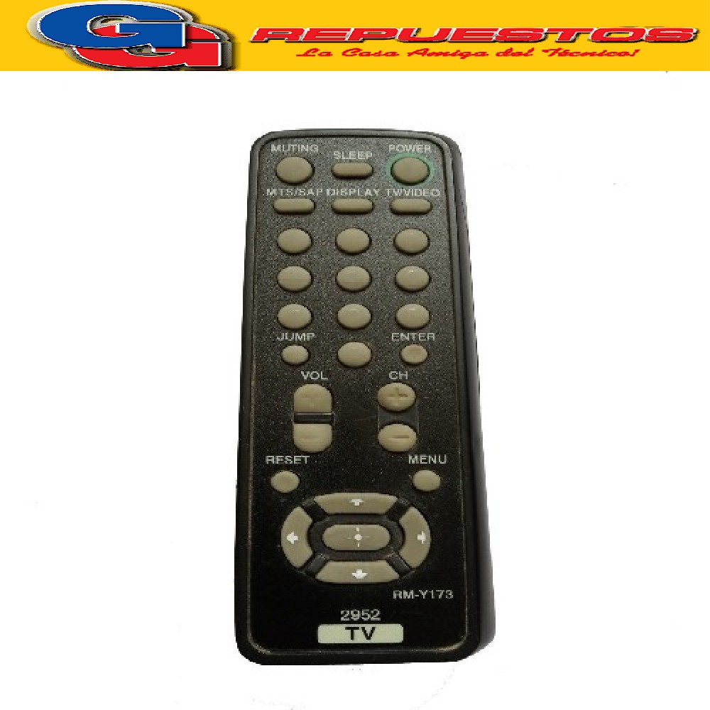 CONTROL REMOTO TV SIMILAR A SONY  RMY173 2952