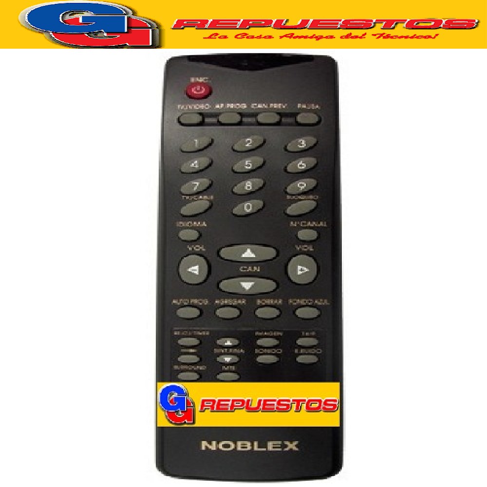 CONTROL REMOTO TV NOBLEX NOB29 (2972) R4972