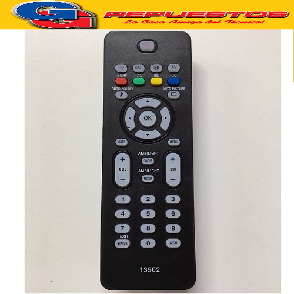 CONTROL REMOTO TV  LCD PHILIPS RC2023606-01 (3502)