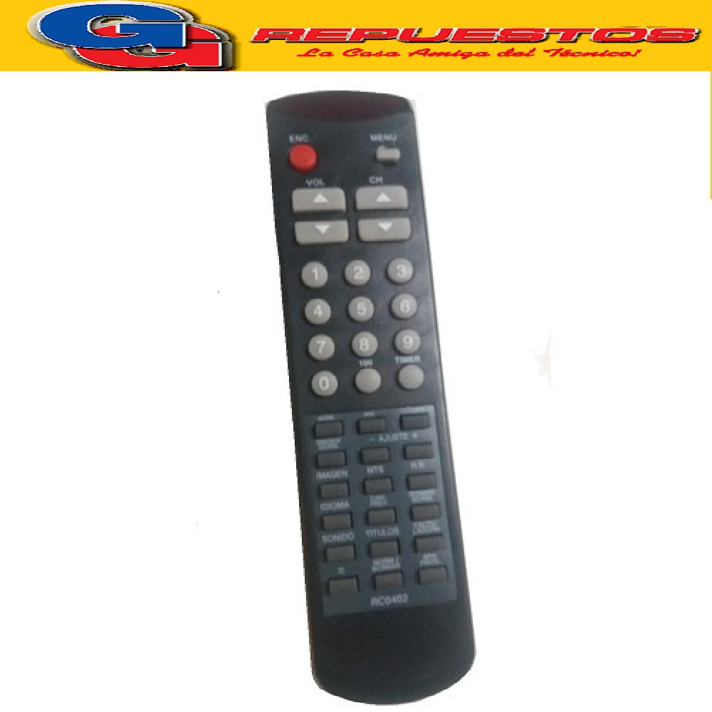 CONTROL REMOTO TV COMPATIBLE CON NOBLEX/SAMSUNG RC0402  2469