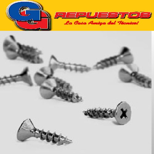 TORNILLOS PARA CABEZAL Y BASE DE SECARROPAS