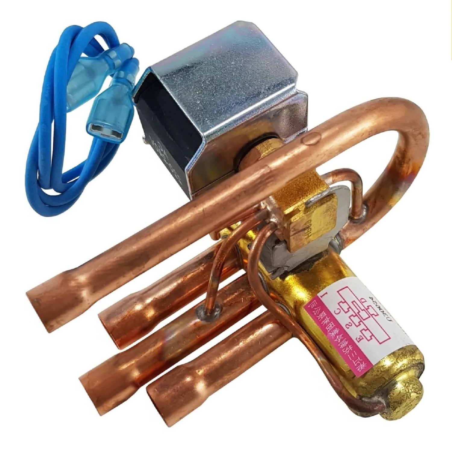 VALVULA INVERSORA AIRE ACONDICIONADO 3000 A 9000 FRIG. 1 DE 3/8 Y 3 DE 1/2
