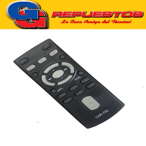 CONTROL REMOTO ESTEREO DE AUTO SIMILAR A SONY  RMX155 3128 CAR702