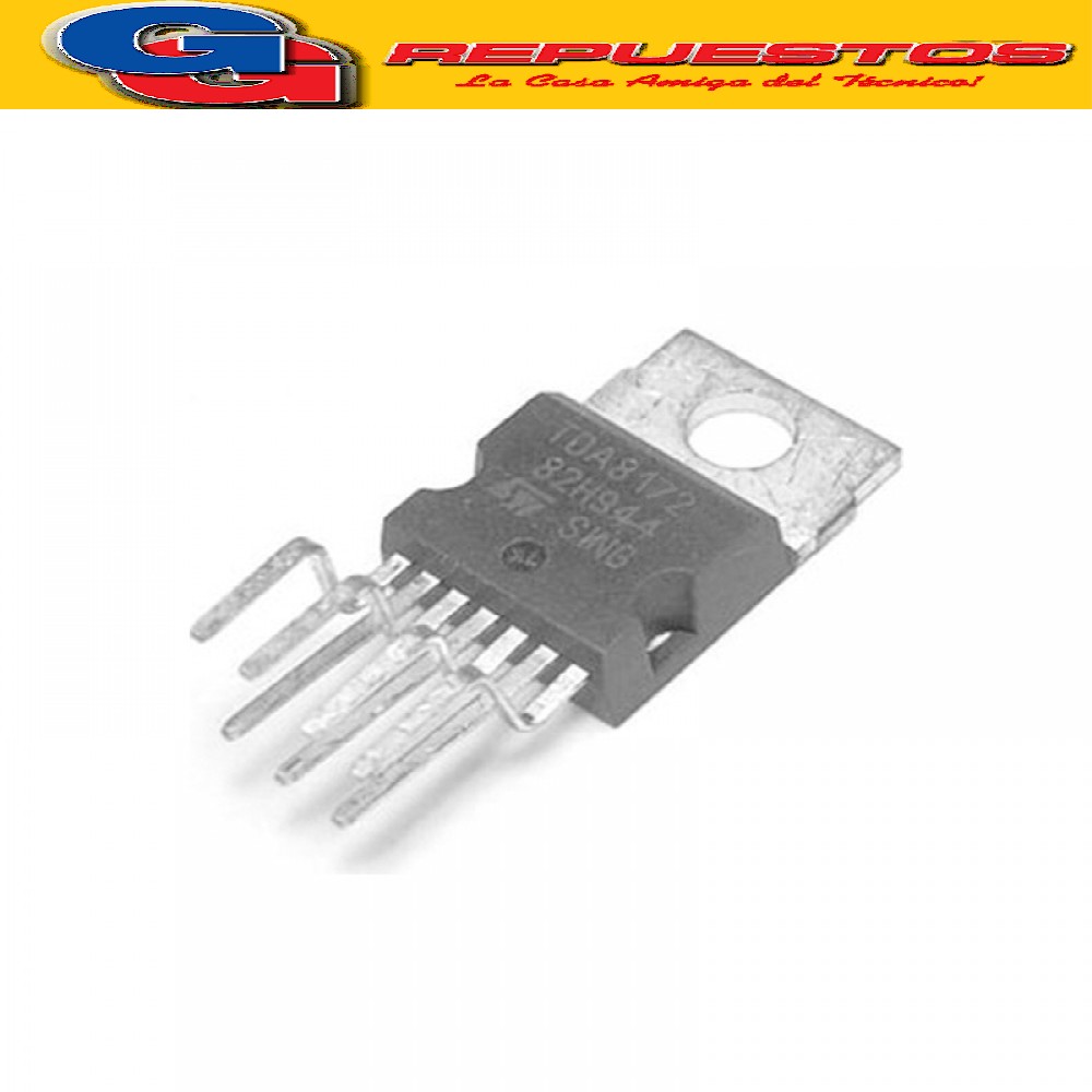 TDA8172 CIRCUITO INTEGRADO=STV8172 =TDA8170=STV9172 VERTICAL (35V - 2.5A - 100MA)