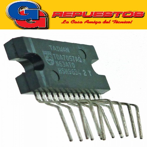 TDA7057AQ CIRCUITO INTEGRADO  (18V - 25MA) STEREO AUDIO