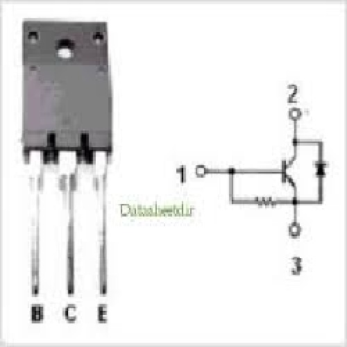 TRANSISTOR NPN 2SD1879 TO-3PML NPN (600V - 6A - 60W) CON DAMPER ORIGINAL SANYO