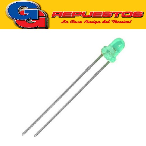 LED702 LED VERDE CLARO 3MM