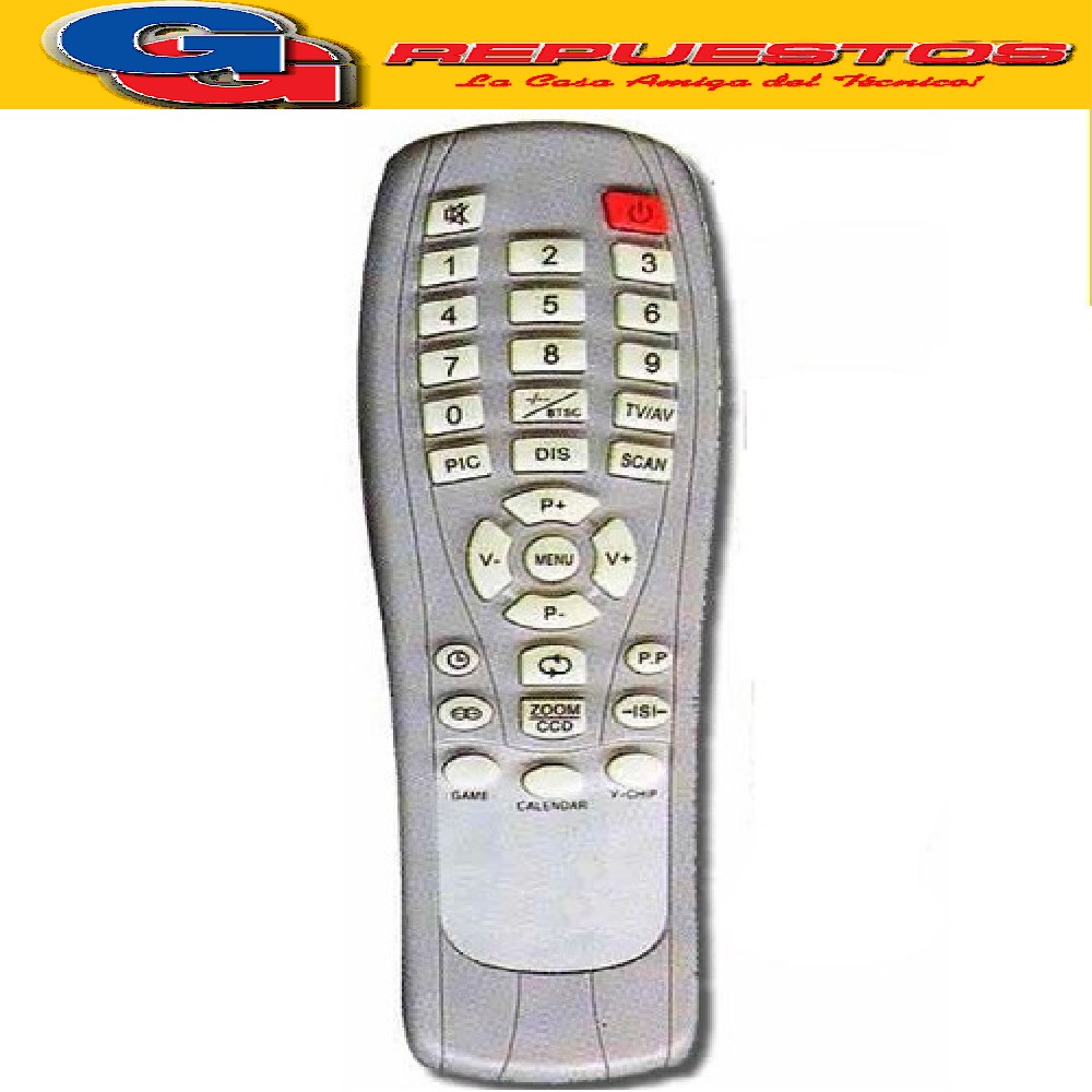 CONTROL REMOTO TV TONOMAC TOP HOUSE RC88 2822 FUNCIONA IGUAL AL 2666 TOP1= AC2006= R4976