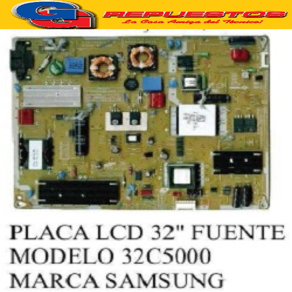 PLACA DE FUENTE LED 32C5000 SAMSUNG