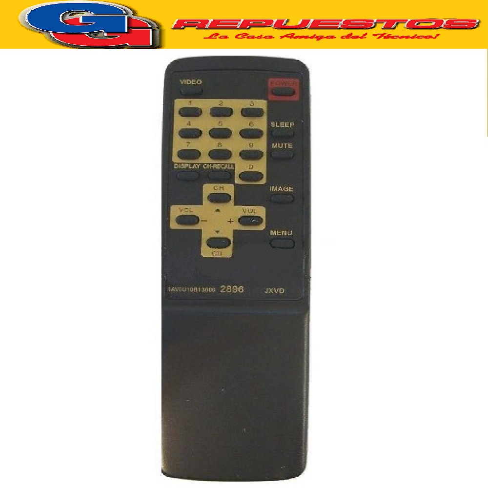 CONTROL REMOTO SANYO JXVD 1ZVOU10B13600 RCA 2896