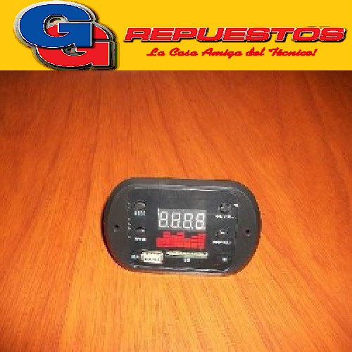 MODULO REPRODUCTOR MP3/USB/RADIO FM CON CONTROL REMOTO. VTF20C LECTOR DE TARJETAS DE MEMORIAS SD