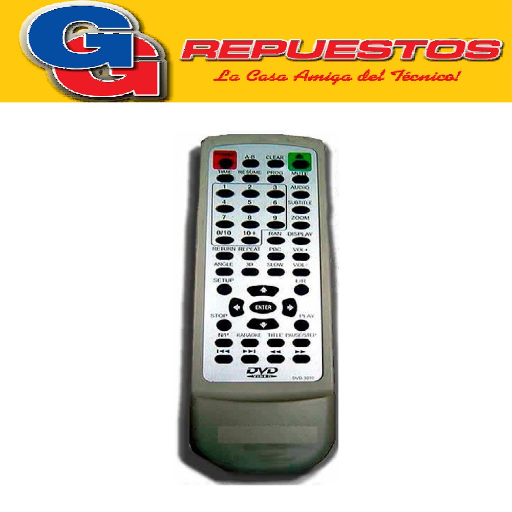 CONTROL REMOTO DVD BLUESKY 2797 MK TECH