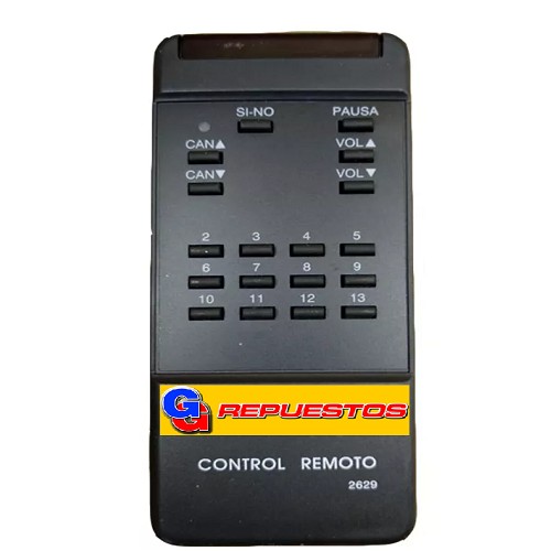 CONTROL REMOTO TV NOBLEX 650 2629