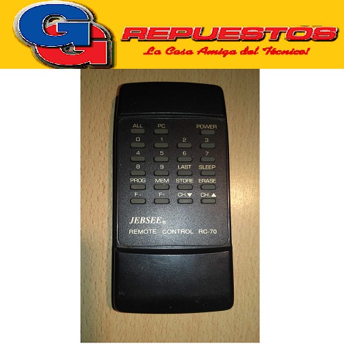 CONTROL REMOTO CONVERSOR ANTEMONT / JEBSEE EUSCC70  3592