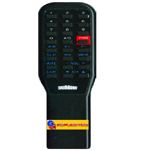 CONTROL REMOTO CONVERSOR DUMONT2827