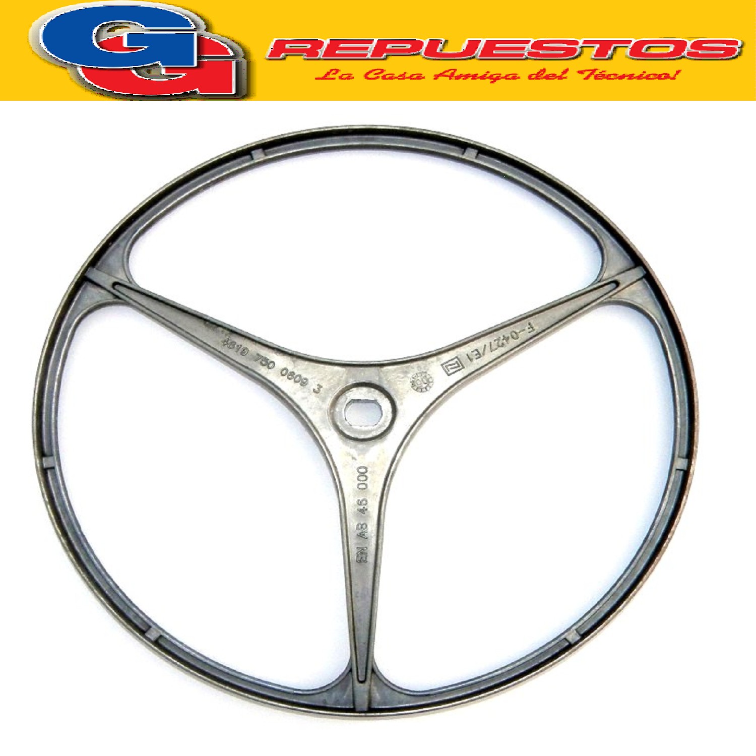 POLEA TAMBOR WHIRLPOOL AWT2054-AWT2254 ORIGINAL 41041/43-AWT2255-AWH720-AWH725 POLEA Ø Diam 268mm
AGUJERO DOBLE 1/2 CAÑA P./Correa plana 481252888082 (WHIRLPOOL) C00492080 (INDESIT)