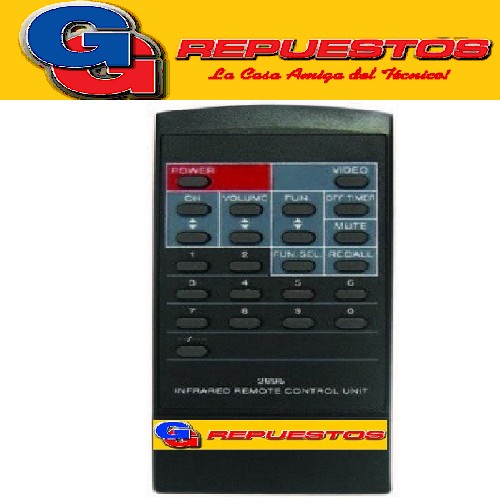 CONTROL REMOTO TV BROOKLINE MP1024 2895