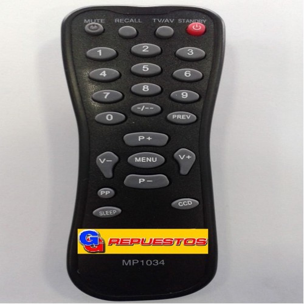 CONTROL REMOTO TV NOBLEX MP1034 NFSAA
