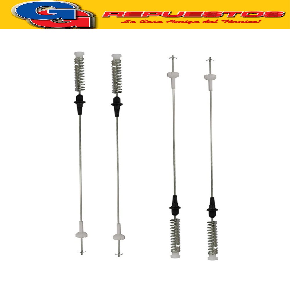 VARILLA SUSPENSION AMORTIGUADOR X4  DE 55CM LAVARROPAS LG  W FT9000T-WFT9003TD-WFT9005TD-WFT9010TD 9KG WFT8000TD-WFT8003TD-WFT8005TD-WFT8010T 8KG. Cod.Origen: AJK72909704 (LG) 
AJK33933902 (LG) AJK72909704 (LG) AJK33933901 (LG) 4902FA1953F (LG) 
4902FA1953G (LG) Produttore: China (OS90468)
KIT AMORTIGUADORES LG FUZZY 55CM (WSA90468)