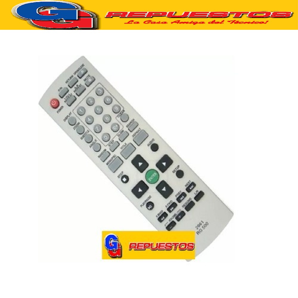 CONTROL REMOTO DVD XVIEW (2961) RG 500 RG500