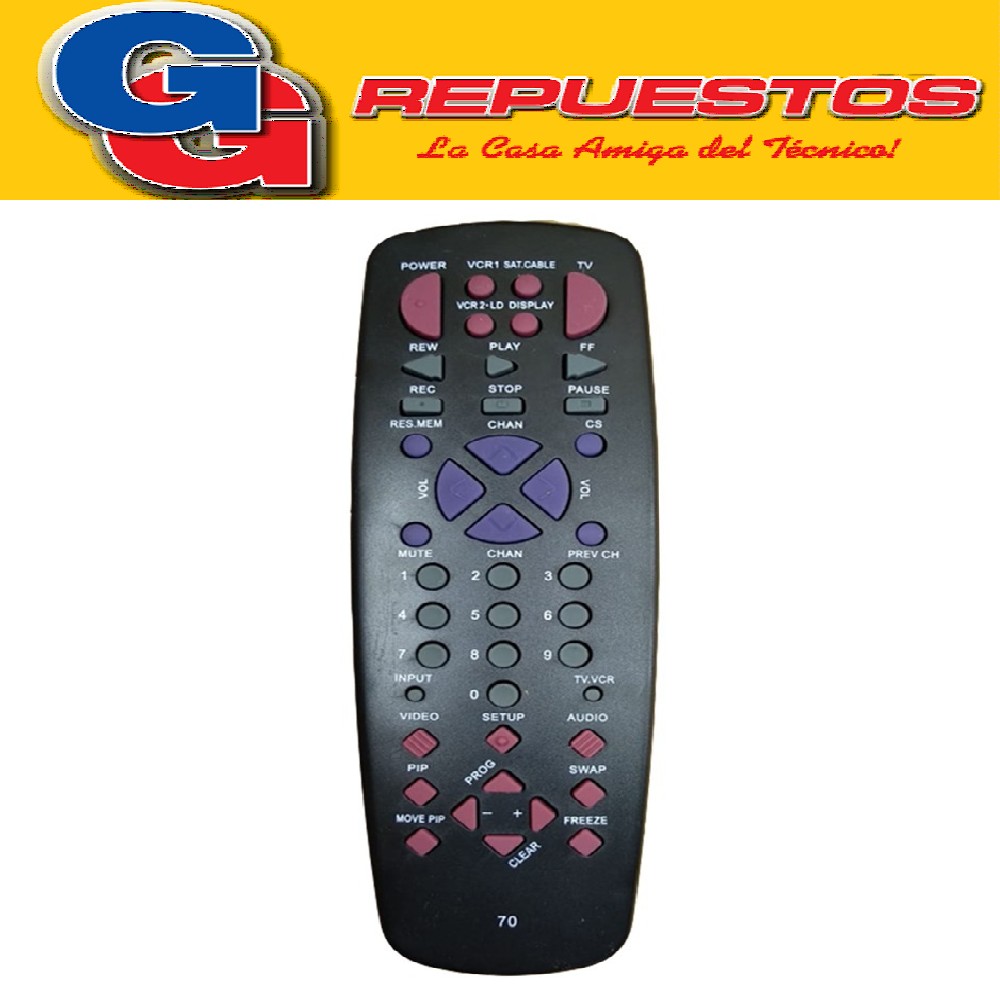 CONTROL REMOTO RCA 4 EN 1 2689