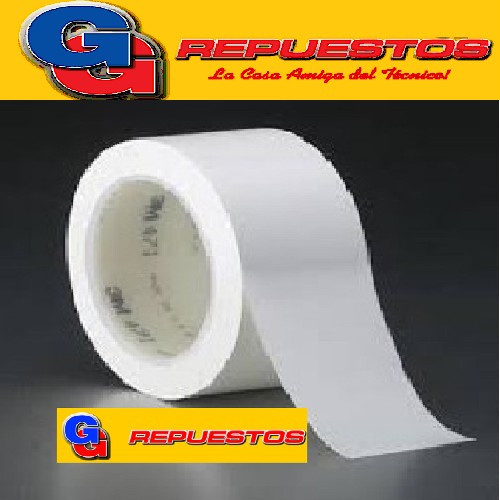 CINTA PLASTICA BLANCA 70MM X 0,12 mm X 20 Mts